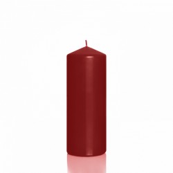 BARTEK CANDLES Svíčka klasik válec 80x200 mm - Bordó