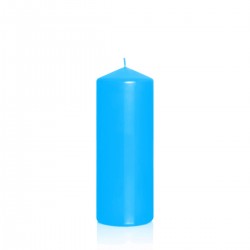 BARTEK CANDLES Svíčka klasik válec 80x200 mm - Tyrkys