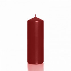 BARTEK CANDLES Svíčka klasik válec 80x250 mm - Bordó